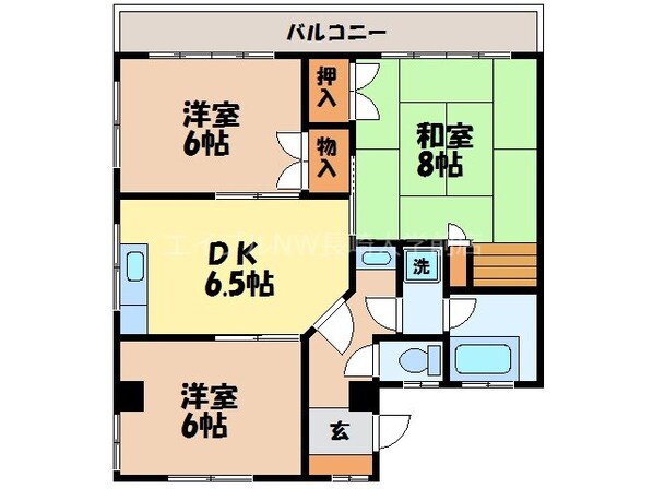 岩見七福ビルの物件間取画像